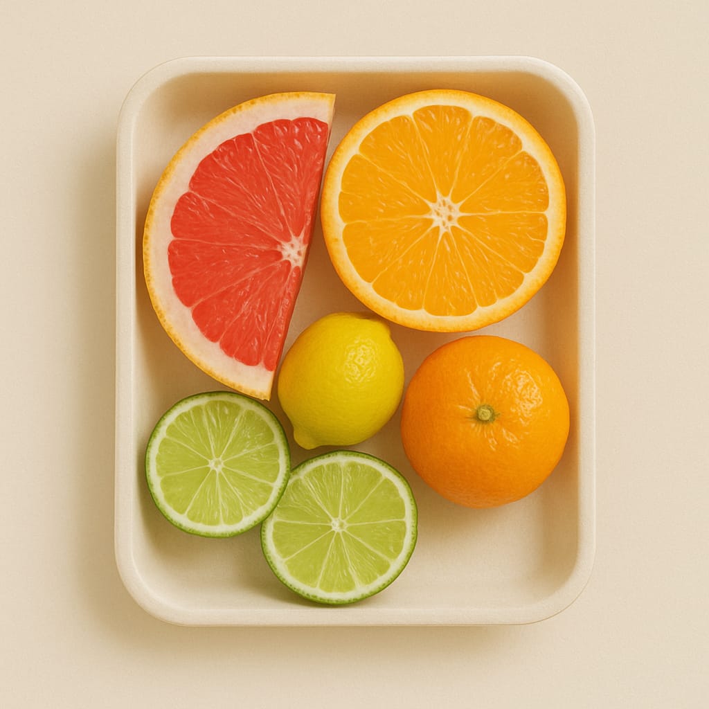 Pack of 200 Bagasse Trays, Biodegradable, 10"x 7".
